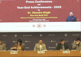 Union Minister Jitendra Singh dedicates year 2025 to Governance Reforms