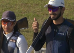 National Shooting Championship: Rajasthan’s Anantjeet Singh Naruka & Darshna Rathore win Senior Skeet Mixed Team Gold