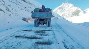 लद्दाख: तापमान शून्य से 15.5 डिग्री सेल्सियस नीचे पहुंचा, शीतलहर जारी