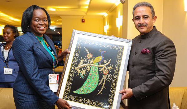 MoS Kirti Vardhan Singh holds talks with Kenya’s Environment Minister Deborah Barasa for 7th UN Environment Assembly