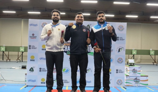 Kiran Ankush Jadhav wins Gold in 10m Air Rifle at National Shooting Championship