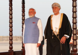 Prime Minister Narendra Modi arrives in Oman on two-day visit