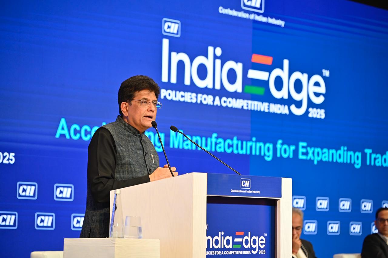 Minister Piyush Goyal highlights importance of innovation & quality in manufacturing