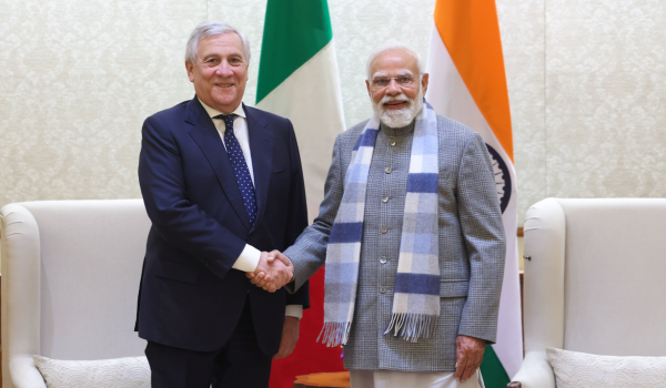 PM Narendra Modi meets Italy’s Deputy PM Antonio Tajani in New Delhi