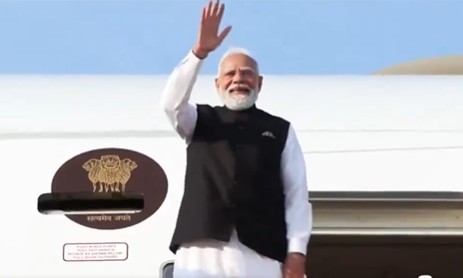 પ્રધાનમંત્રી નરેન્દ્ર મોદી ત્રણ દેશનો પ્રવાસ પૂર્ણ કરી દિલ્હી આવવા રવાના.