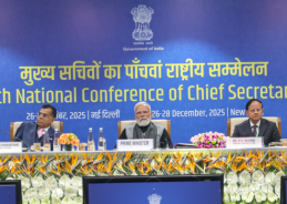 PM Modi chairs 5th National Conference of Chief Secretaries in New Delhi to strengthen Centre-State partnership