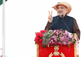 Home Minister Shah says there is peace in areas affected by left-wing extremism, terrorism & country is now in safe hands