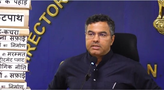 Delhi Minister Parvesh Sahib Singh Slams AAP Over Rising Air Pollution