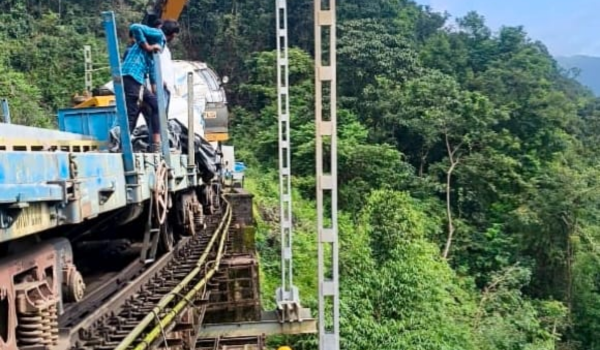 Railways completes electrification of Sakleshpur-Subramanya Ghat Section