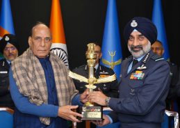 Defence Minister Rajnath Singh addresses Air Force Commanders’ Conclave in New Delhi