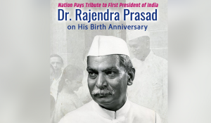 राष्ट्रपति, उपराष्ट्रपति और प्रधानमंत्री ने देश के प्रथम राष्ट्रपति डॉ. राजेंद्र प्रसाद को उनकी जयंती पर श्रद्धांजलि अर्पित की