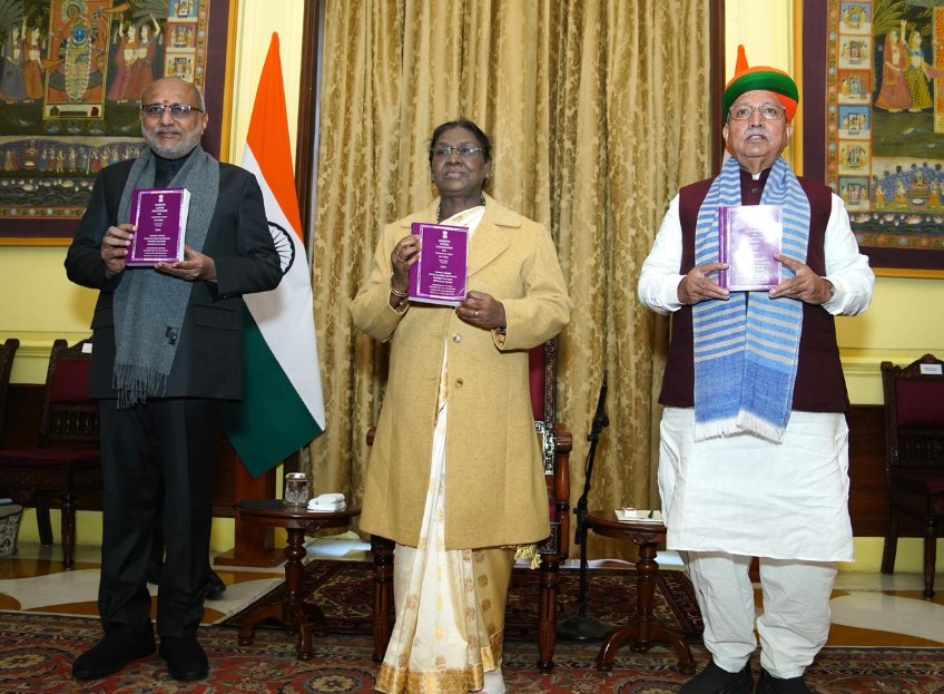 President Murmu releases Constitution in Santhali language at Rashtrapati Bhavan  