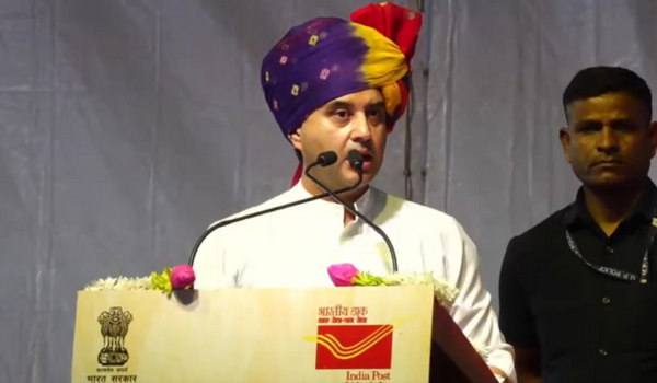 Union Minister Jyotiraditya Scindia calls postmen bridges of trust at Gramin Dak Sevak Sammelan