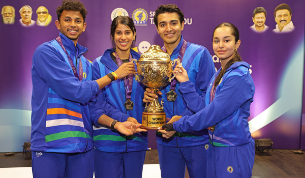 PM Modi and HM Amit Shah congratulate Indian Squash Team on SDAT World Cup 2025 victory