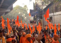 BJP holds protest march in Kolkata over killing of Dipu Das in Bangladesh