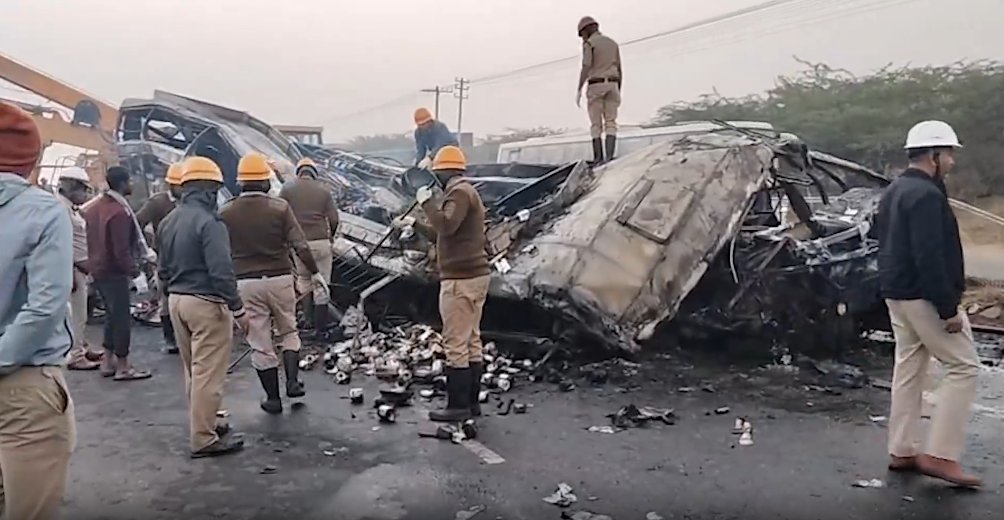 Vice President C P Radhakrishnan Expresses Grief Over Cuddalore Road Accident