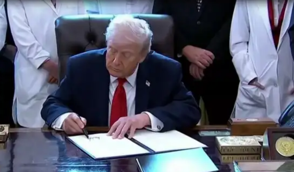 US President Donald Trump signs executive order to reclassify marijuana as less dangerous