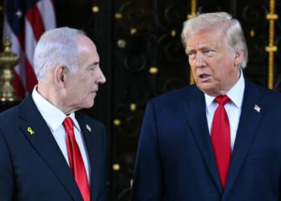 US President Trump meets Israeli PM Netanyahu to discuss next phase of ceasefire plan for Gaza