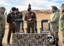 DGP Nalin Prabhat Reviews Security Preparedness in Udhampur, Assesses Ongoing Operations