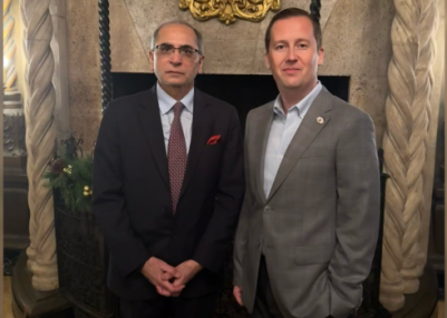 Indian, US Ambassadors Hold Talks at Mar-a-Lago to Strengthen Trade Ties