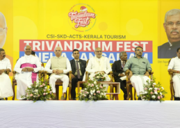 VP Radhakrishnan calls for community spirit and religious harmony at Trivandrum Fest