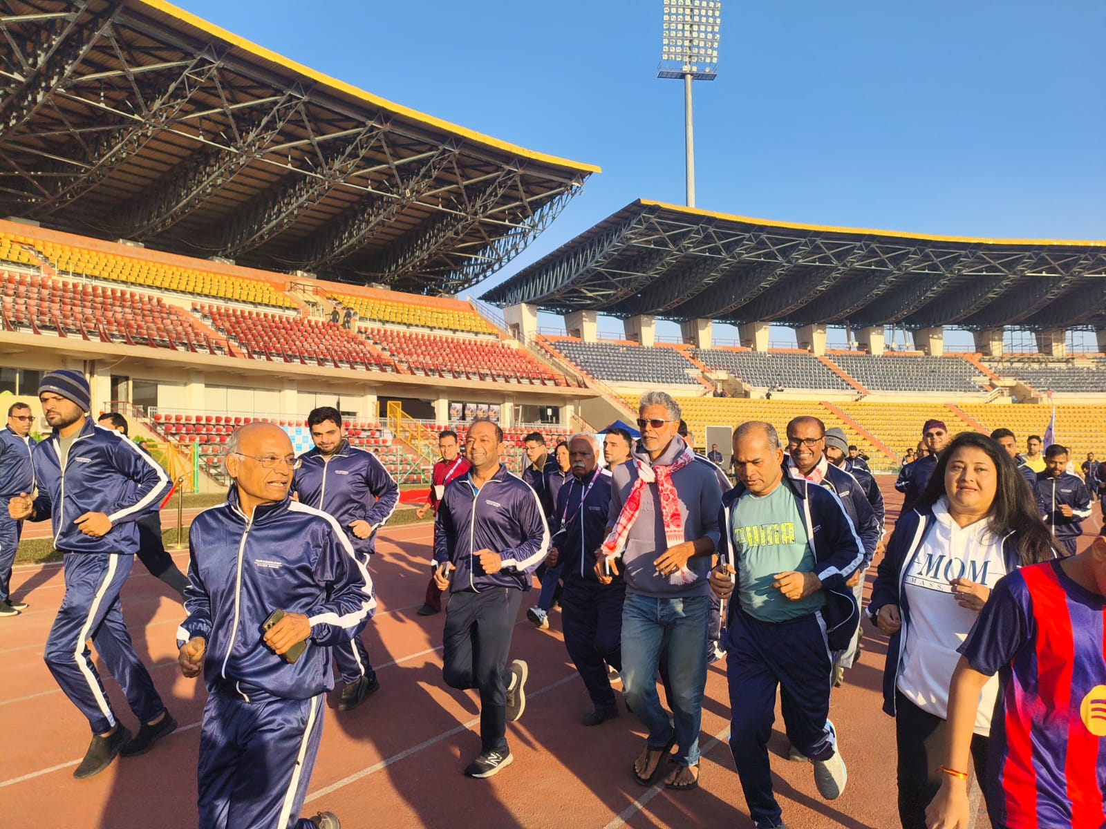 সৰুসজাই ক্রীড়া প্রকল্পত আয়োকন ৱাকাথন শীর্ষক স্বাস্থ্য সজাগতা পদযাত্রা অনুষ্ঠিত