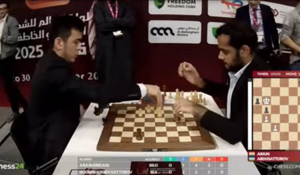 Grandmaster Arjun Erigaisi wins Bronze medal losing in semifinal of World Blitz Chess Championship in Doha