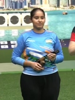 आईएसएसएफ निशानेबाजी विश्व कप फाइनल में सिमरनप्रीत कौर बरार ने जीता स्वर्ण पदक