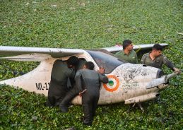 IAF’s microlite aircraft force-lands near Prayagraj, pilots safe