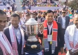 অসমত ৭৯সংখ্যক সন্তোষ ট্ৰফী ৰাষ্ট্ৰীয় ফুটবল প্রতিযোগিতাৰ চূড়ান্ত ৰাউণ্ডৰ খেল আৰম্ভ