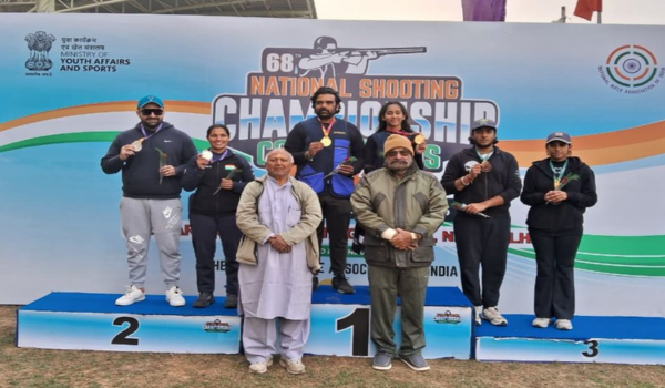 National Shooting Championship: Army shooter Ajay Kumar wins gold in men’s 10m air pistol 