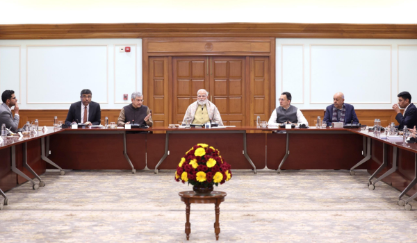 PM Modi chairs roundtable with Indian AI start-ups ahead of India AI Impact Summit 2026