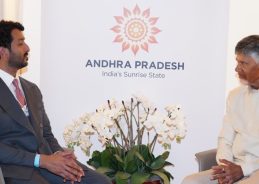 Andhra Pradesh CM meets UAE Minister of Economy and Tourism at WEF summit Davos