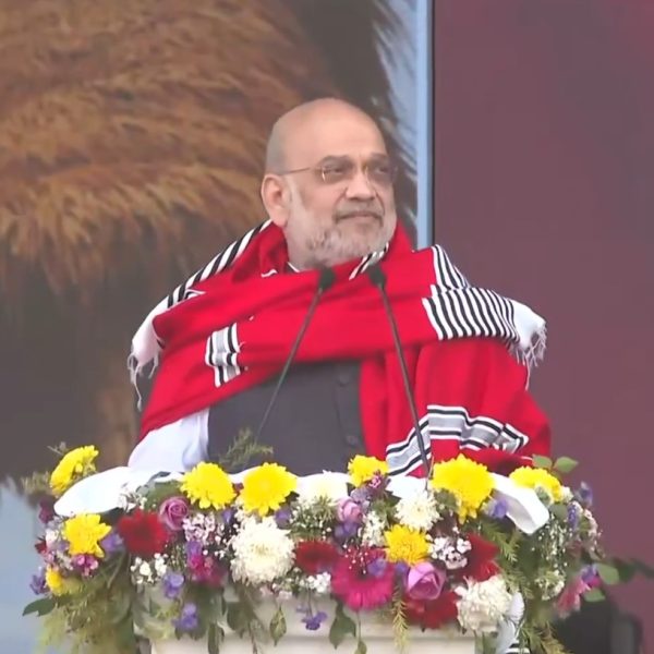 Union Home Minister attends Takam Mising Porin Kebang Youth Festival as chief guest at Dhemaji district 