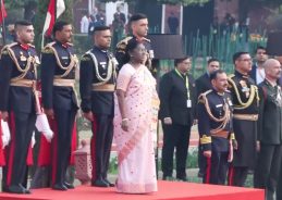 President Murmu hosts ‘At Home’ reception at Rashtrapati Bhavan on occasion of 77th Republic Day