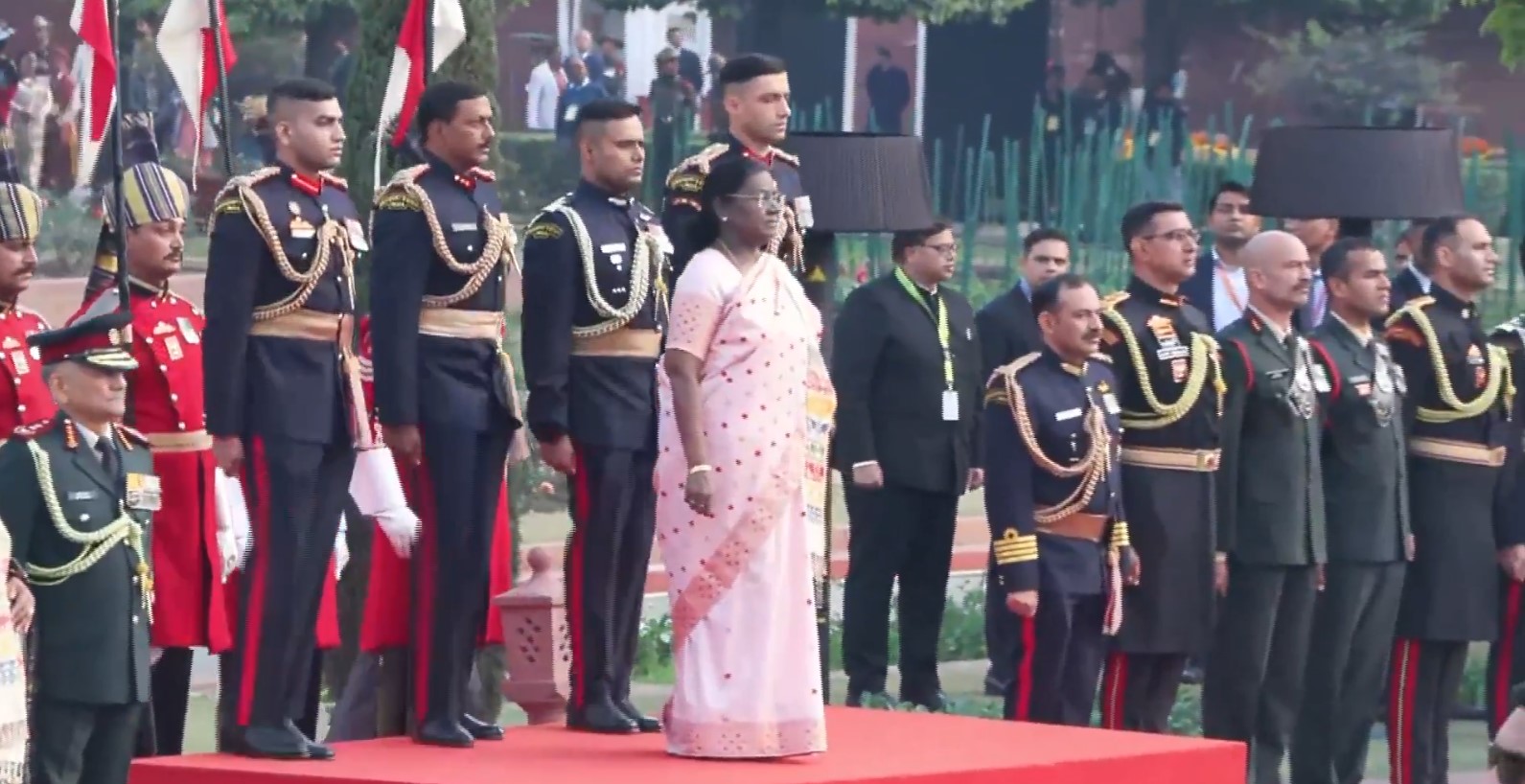 President Murmu hosts ‘At Home’ reception at Rashtrapati Bhavan on occasion of 77th Republic Day