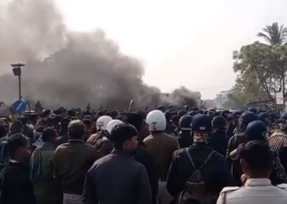 মুর্শিদাবাদের পরিযায়ী শ্রমিকের ঝাড়খন্ডে অস্বাভাবিক মৃত্যুকে কেন্দ্র করে আজ ঐ জেলার বেলডাঙা রণক্ষেত্র