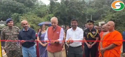 बेली ब्रिज उद्घाटन से भारत–श्रीलंका सहयोग मजबूत