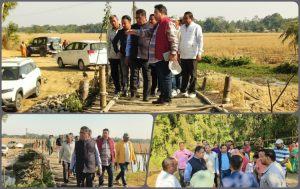 শিক্ষা মন্ত্ৰী ডাঃ ৰণোজ পেগুৱে ধেমাজি জিলা প্ৰশাসন আৰু পঞ্চায়ত প্ৰতিনিধিসকলৰ সৈতে মুখ্যমন্ত্রী মহিলা উদ্যমিতা অভিযানৰ উদ্যোগত প্ৰাৰম্ভিক পুঁজিৰ চেক বিতৰণ অনুষ্ঠানৰ প্ৰস্তুতিৰ বুজ লয়