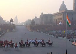 Beating Retreat Ceremony Marks Culmination of 77th Republic Day Celebrations