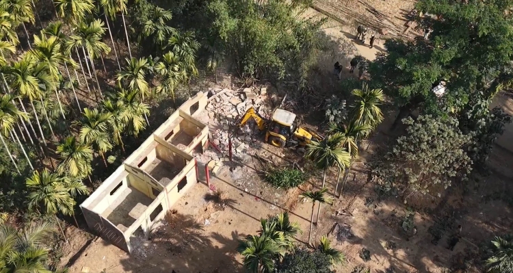 হোজাইৰ যমুনা-মৌদংগা সংৰক্ষিত বনাঞ্চলৰ প্ৰায় ছহেজাৰ বিঘা ভূমি দখল মুক্ত কৰাৰ বাবে প্রশাসনে চলোৱা উচ্ছেদ অভিযান শান্তিপূর্ণভাবে সম্পন্ন