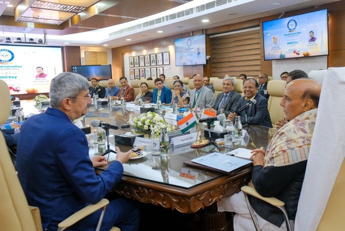 DRDO-developed weapons played decisive role during Op Sindoor: Def Min Rajnath Singh