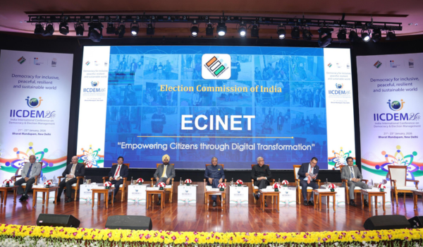 Election Commission launches ECINET digital platform at IICDEM 2026