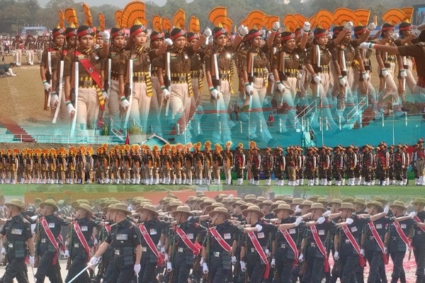 Glimpses of 77th Republic Day celebrations across the country