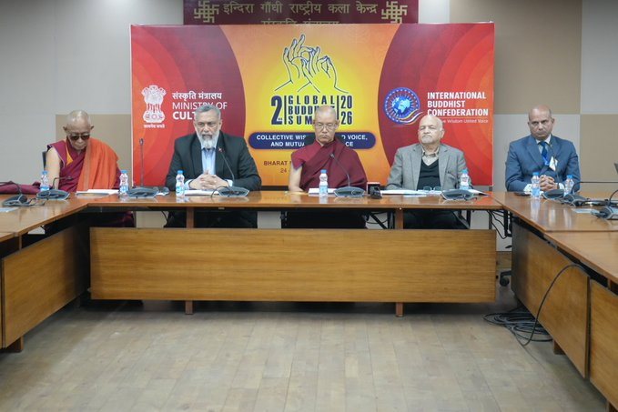 २४ जानेवारीला दुसरी जागतिक बौद्ध शिखर परिषद नवी दिल्ली इथं होणार