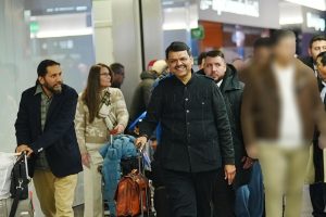 जागतिक आर्थिक मंचाच्या परिषदेसाठी मुख्यमंत्री देवेंद्र फडनवीस दावोसला रवाना