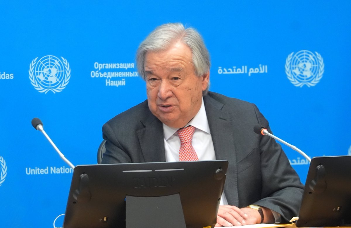 UN Secretary-General Antonio Guterres expresses regret over US withdrawal from UN entities