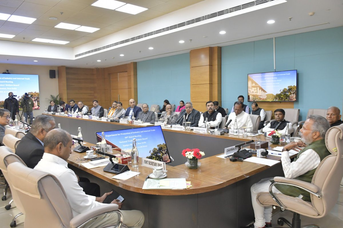 8th National Traders’ Welfare Board Meeting in Delhi Highlights ‘Vocal for Local’ Initiative