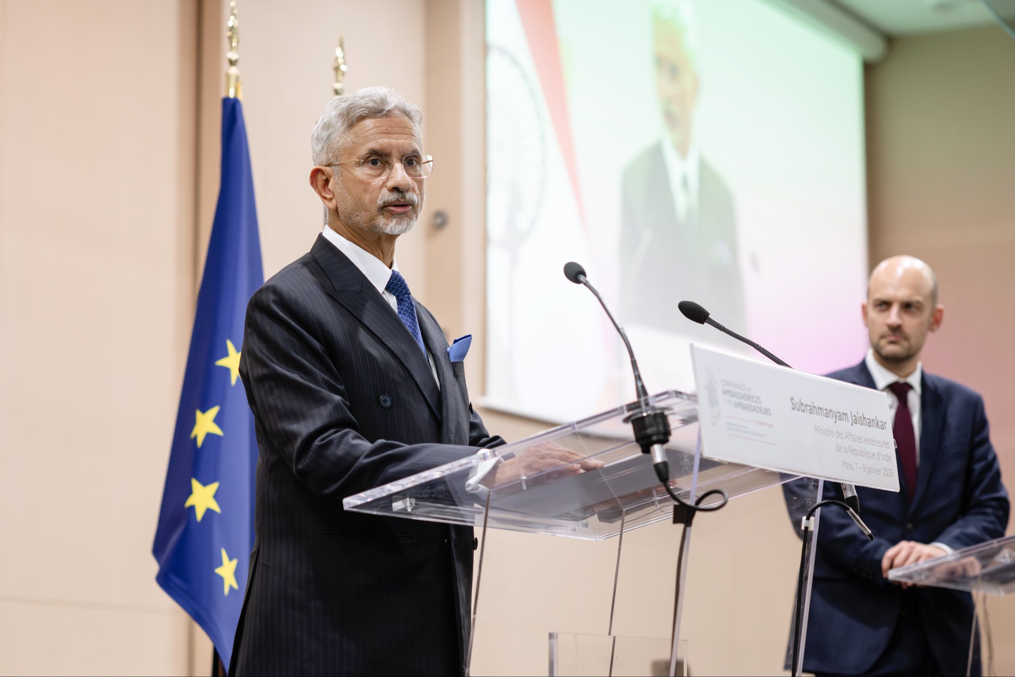 EAM Dr S Jaishankar underlines global shifts during Ambassadors Conference in Paris