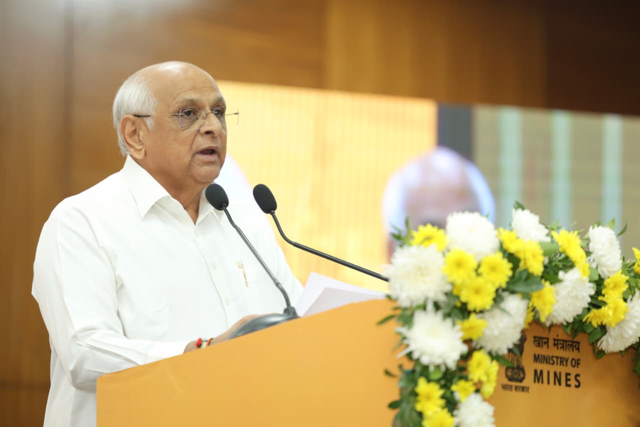 મુખ્યમંત્રી ભૂપેન્દ્ર પટેલે ખાણ-ખનીજ ક્ષેત્રને દેશની અર્થવ્યવસ્થાનો મહત્વનો આધારસ્તંભ ગણાવ્યો.